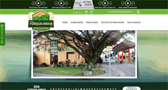 Desktop Screenshot of portalforquilhinha.com